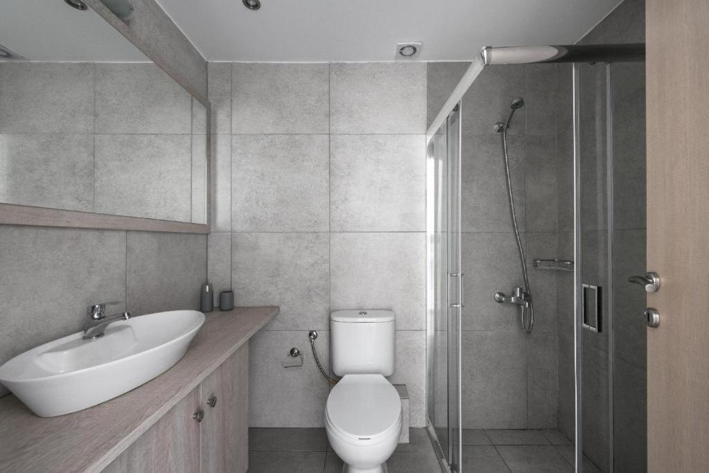 Blue Horizon 3 Apartment Nea Kallikrateia Ngoại thất bức ảnh