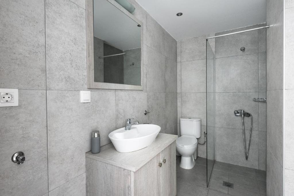 Blue Horizon 3 Apartment Nea Kallikrateia Ngoại thất bức ảnh